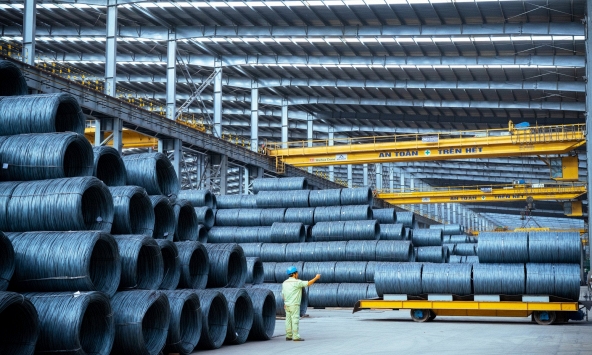 Giá thép hôm nay 8/10: Thép tiếp tục trượt giá