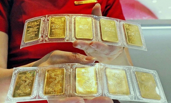 Giá vàng bật tăng sau chuỗi giảm liên tiếp