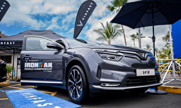 VinFast trở thành đối tác cao cấp của Ironman Bắc Mỹ từ năm 2023