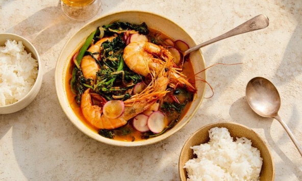 Món ngon mỗi ngày: Tôm hầm bột ớt