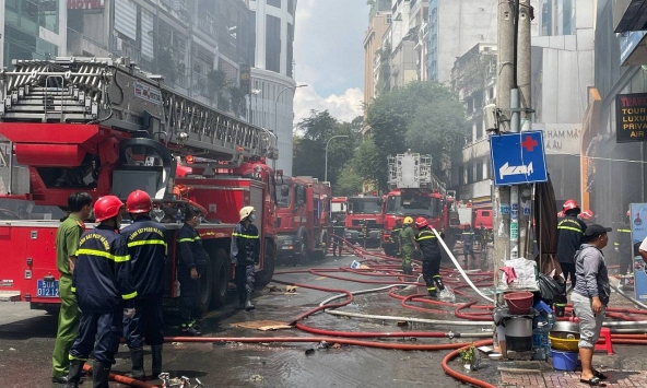 Xác định nguyên nhân ban đầu vụ cháy ở quán bar tại TP.HCM