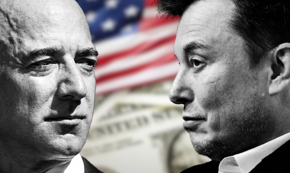 Jeff Bezos và Elon Musk cho rằng đã quá muộn để Mỹ tránh suy thoái