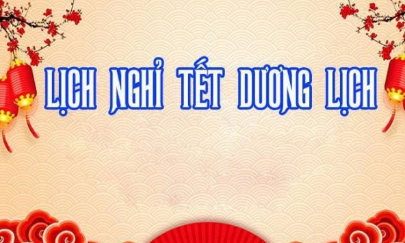Người lao động được nghỉ Tết dương lịch 2023 tối đa 3 ngày