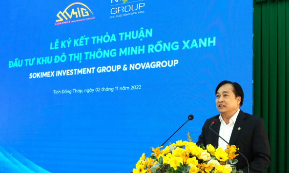 NovaGroup và Sokimex cam kết đầu tư, phát triển dự án khu đô thị BLUE DRAGON