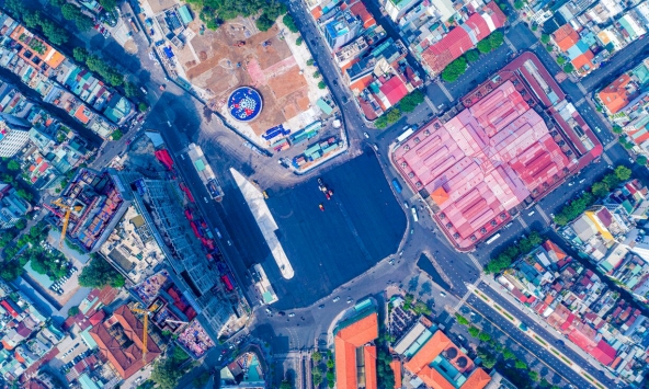 Chợ Bến Thành đã thông thoáng, chuẩn bị xây dựng quảng trường