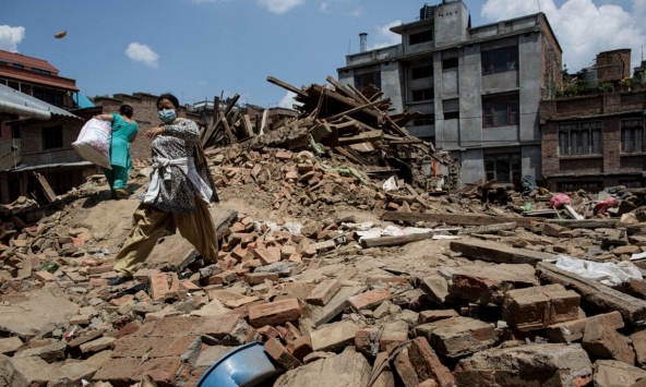 Động đất mạnh ở Nepal làm ít nhất 5 người thiệt mạng