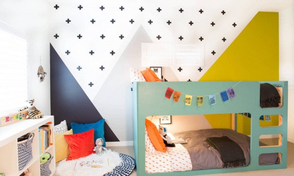 4 mẹo thông minh để thiết kế phòng ngủ chung cho con bạn