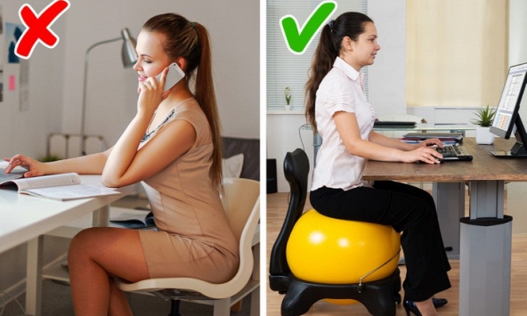 6 bài tập nhỏ giúp bạn đốt cháy calo cả khi ngồi