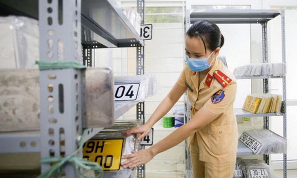 Đấu giá biển số xe ô tô: 'Chốt' giá khởi điểm là 40 triệu đồng