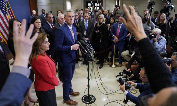 Đảng Cộng hòa giành quyền kiểm soát Hạ viện, ông McCarthy được đề cử làm người thay thế bà Nancy Pelosi