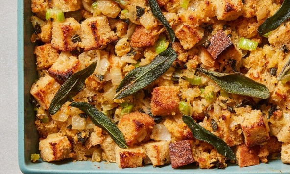 Món ngon mỗi ngày: Bánh mì nướng xô thơm