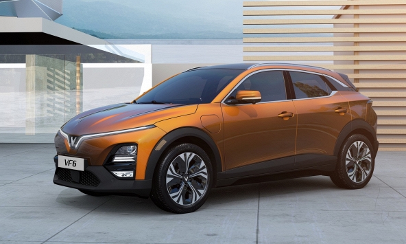 Vinfast giới thiệu chi tiết thiết kế VF6 và VF7 tại Los Angeles auto show 2022