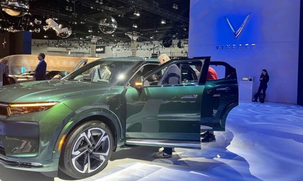 Vinfast sẽ xuất khẩu xe điện sang Mỹ ngày 25/11