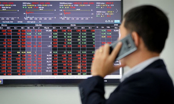 Áp lực chốt lời, VN-Index giảm 8,53 điểm