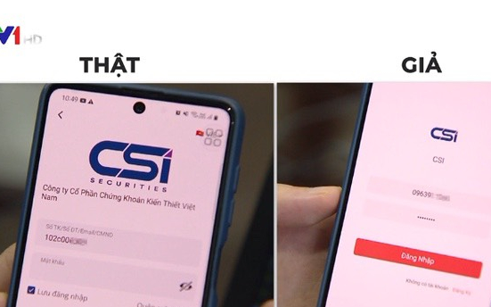Cảnh báo thủ đoạn giả mạo website các công ty chứng khoán để lừa đảo