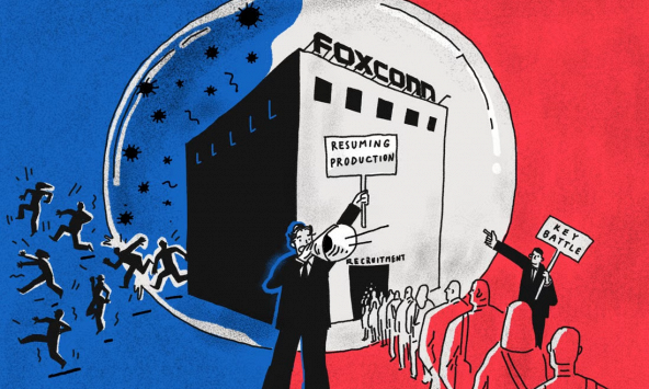 Chính sách 'Zero-COVID' phá vỡ nhà máy sản xuất iPhone lớn nhất thế giới