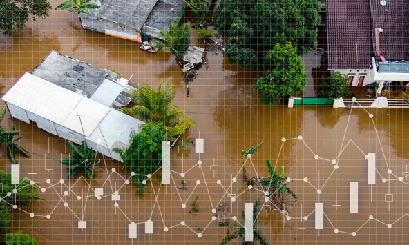 Nguy cơ lũ lụt gia tăng ở châu Á khi các thành phố phát triển, đất sụt lún