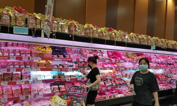 Giá thịt heo và một số mặt hàng thực phẩm bắt đầu hạ nhiệt