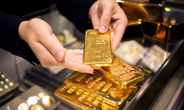Giá vàng thế giới tăng trở lại