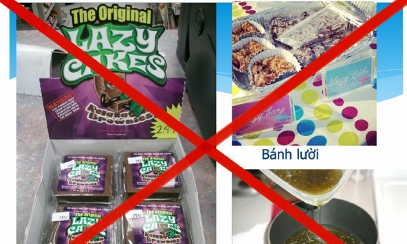 Ma túy mới 'núp bóng’ dưới dạng thực phẩm