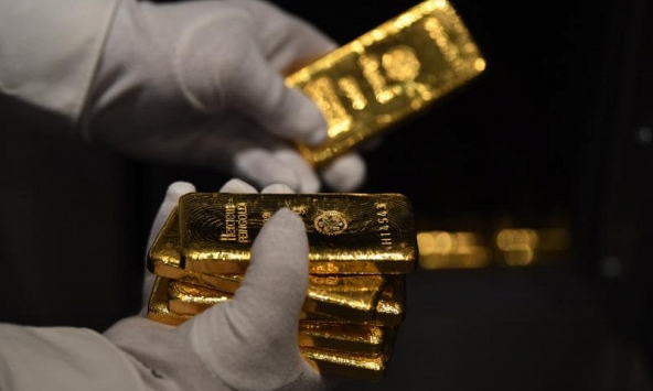 Giá vàng bật tăng trên thị trường thế giới