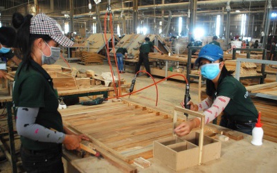 Xuất khẩu gỗ và các sản phẩm từ gỗ giảm