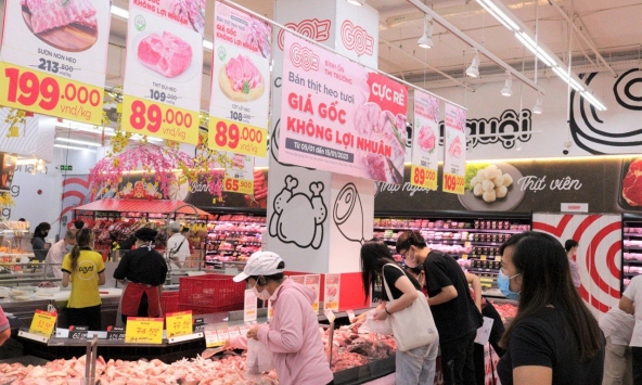 Một số siêu thị ở TP.HCM dự kiến bán thịt heo không lợi nhuận vào dịp Tết Nguyên đán