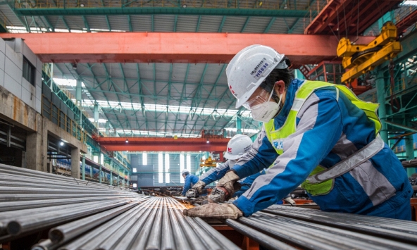 Giá nguyên liệu thép Trung Quốc phục hồi, lên mốc 4.110 nhân dân tệ/tấn