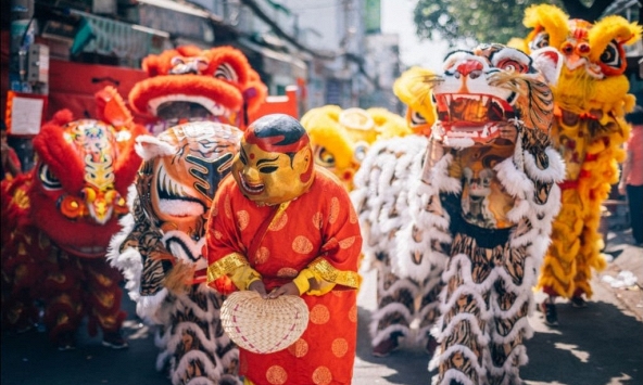 Tục múa lân sư rồng, nét đẹp văn hóa truyền thống ngày Tết