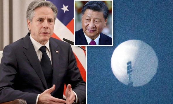Ngoại trưởng Blinken hoãn chuyến thăm Trung Quốc sau vụ khinh khí cầu 'bay lạc' vào không phận nước Mỹ