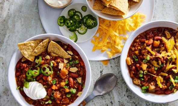 Món ngon mỗi ngày: Cà tím hầm đậu đỏ