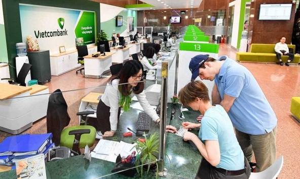 Lãi suất của Vietcombank ổn định trong tháng 2