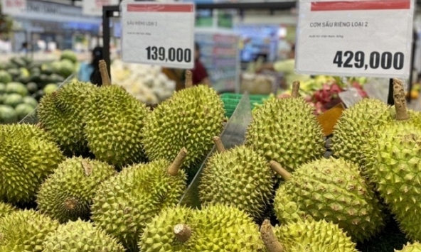 Giá sầu riêng bất ngờ lao dốc