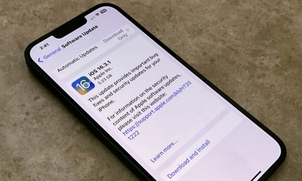 Apple chính thức phát hành iOS 16.3.1