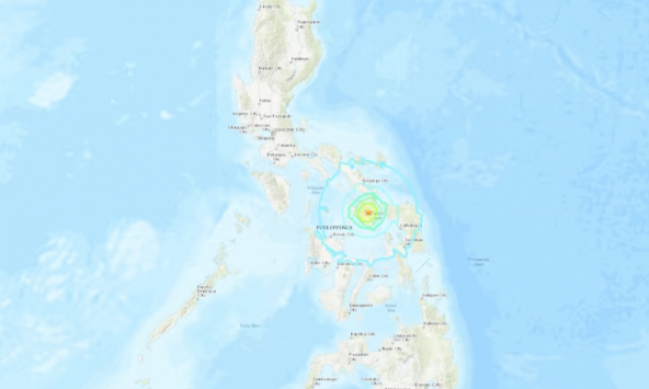 Động đất 6,1 độ Richter rung chuyển miền Trung Philippines