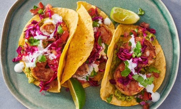 Món ngon mỗi ngày: Taco tôm