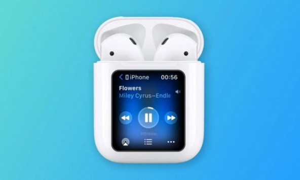 Apple nghiên cứu thiết kế vỏ AirPods tích hợp màn hình cảm ứng độc đáo