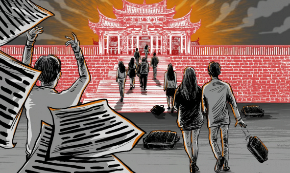 Lo lắng và căng thẳng về sự nghiệp, giới trẻ Trung Quốc đổ xô đi chùa