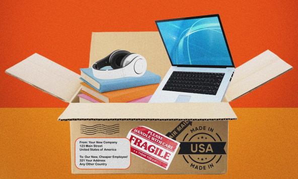 Làn sóng làm việc từ xa tiếp theo là về công việc gia công phần mềm ở nước ngoài