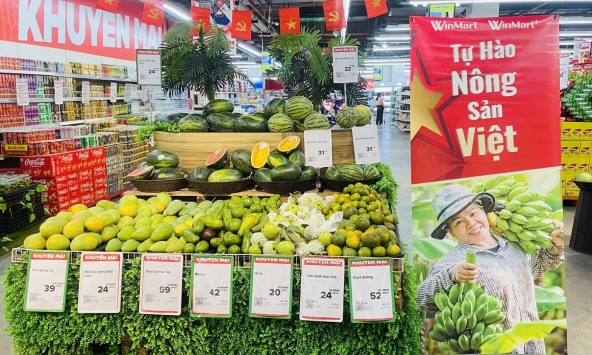 WinCommerce đẩy mạnh tiêu thụ nông sản Việt tại 3.500 siêu thị và cửa hàng WinMart/WinMart+