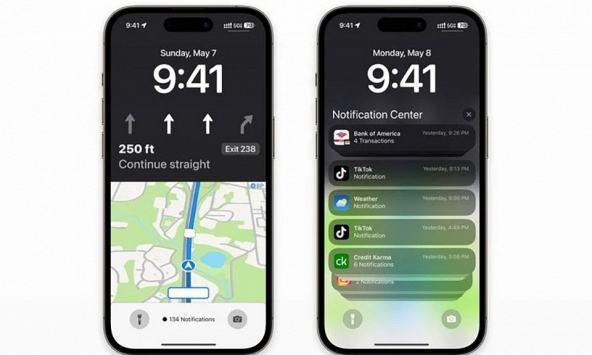 iOS 17 sẽ mang tới giao diện mới cho Apple Maps trên màn hình khóa iPhone