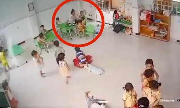 Chấm dứt hợp đồng cô giáo tát bé trai 31 cái trong giờ ăn trưa