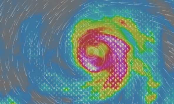 Siêu bão Mawar mạnh kỷ lục tiến gần Philippines