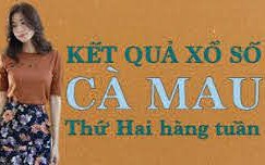 XSCM hôm nay: Trực tiếp xổ số Cà Mau thứ Hai 29/5/2023