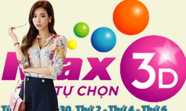 Vietlott hôm nay: Trực tiếp Vietlott Max 3D thứ Tư ngày 31/5/2023