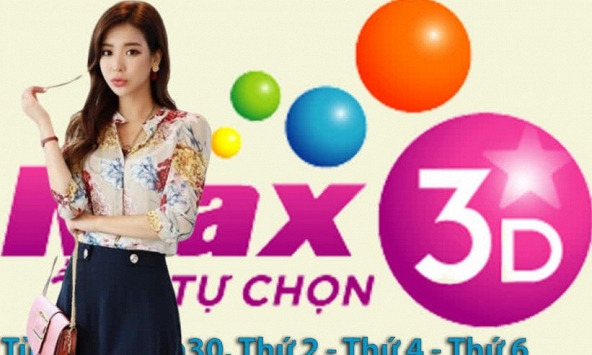 Vietlott hôm nay: Trực tiếp Vietlott Max 3D thứ Sáu ngày 2/6/2023