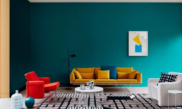 Phong cách Color Block - sáng tạo khối màu trong thiết kế nội thất