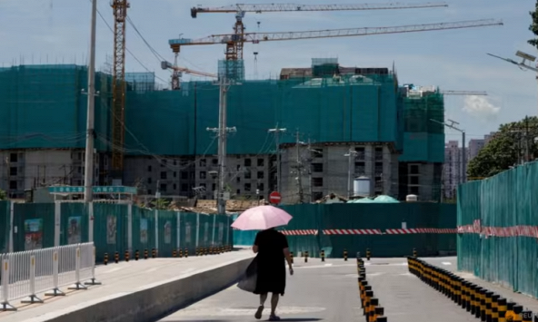 Cổ phiếu ngành bất động sản của Trung Quốc nổi sóng