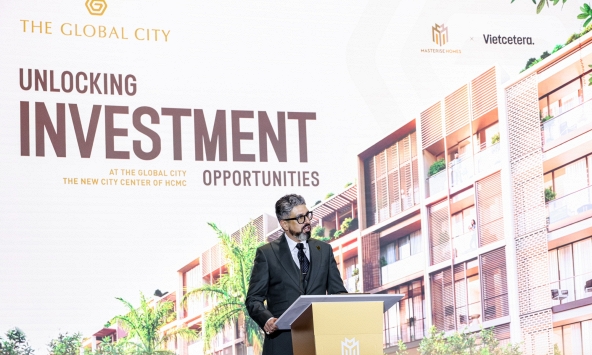 Masterise Homes phát triển khu phố thương mại chuẩn quốc tế tại The Global City