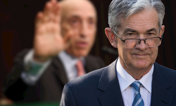 Jerome Powell và Gary Gensler mâu thuẫn về tiền điện tử, vì sao?